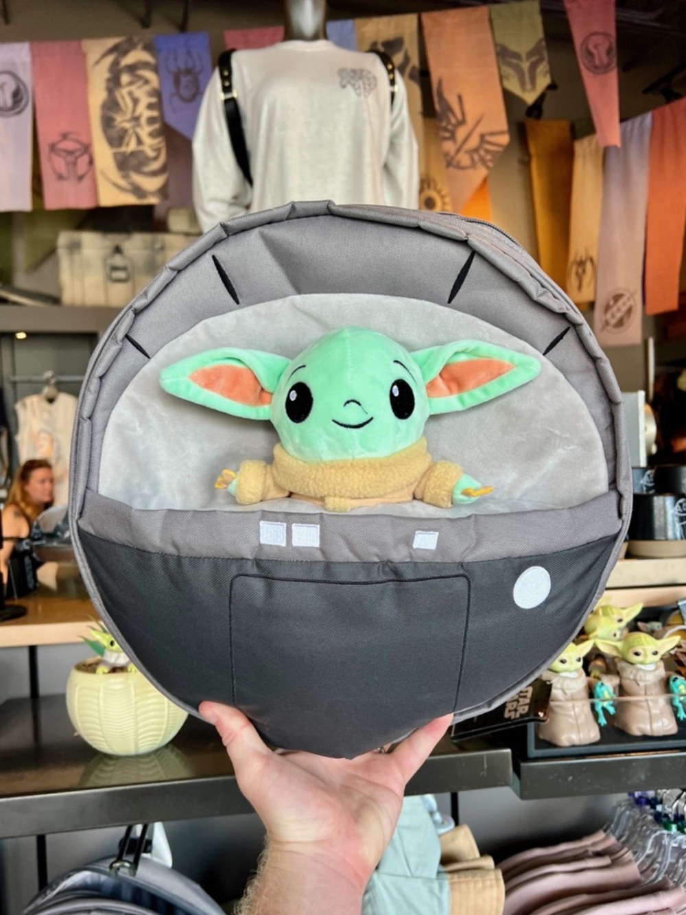 Star Wars Disney Parks Grogu Baby Yoda Backpack